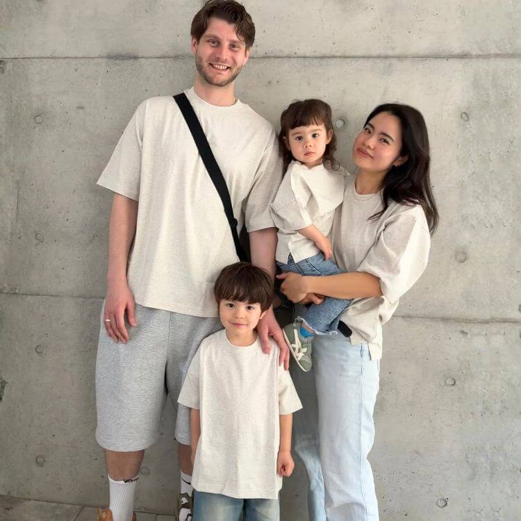 親子でおそろいコーデ 1