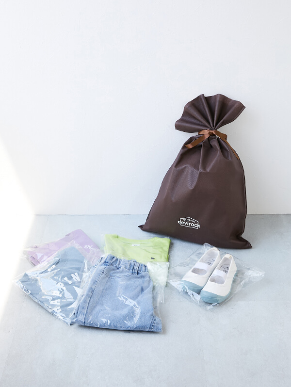 不織布：中 梱包イメージ