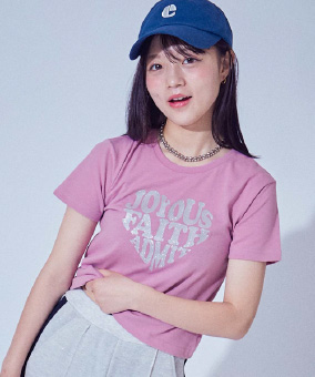 【chum】えらべる プリントアソート クロップド丈 半袖Tシャツ