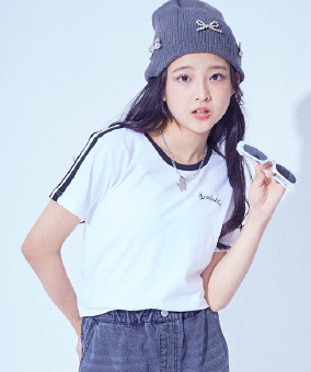 【chum】えらべる プリントアソート クロップド丈 半袖Tシャツ